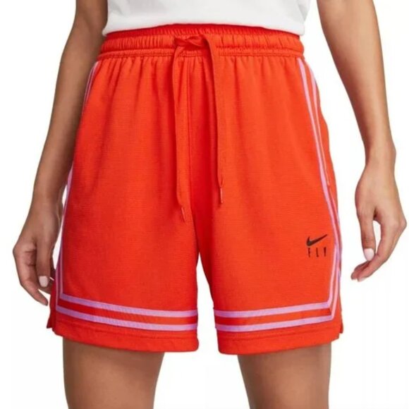 Nike Fly Dri-Fit Women's Crossover Basketball Shorts Sporty DH7325-633 Sz 2XL - Picture 1 of 10